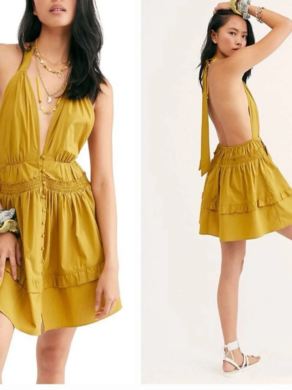 Free People Sail Away Tunic Dress - Picture 1 of 7